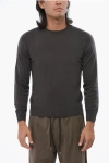 Cruciani Pure Cashmere Crewneck Sweater In Gray