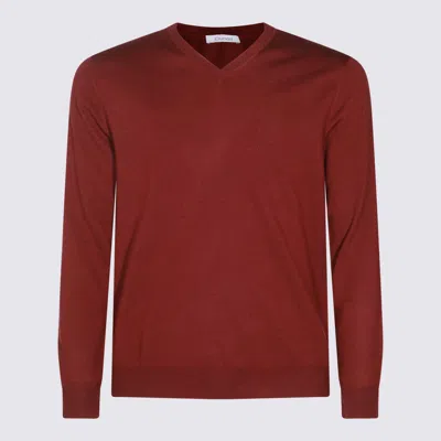 Cruciani Red Wool Knitwear