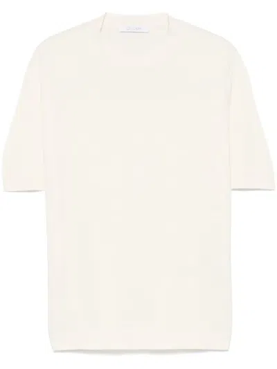 CRUCIANI RIBBED T-SHIRT