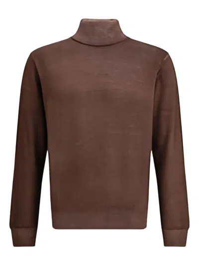 CRUCIANI RIBBED TURTLENECK SWEATER