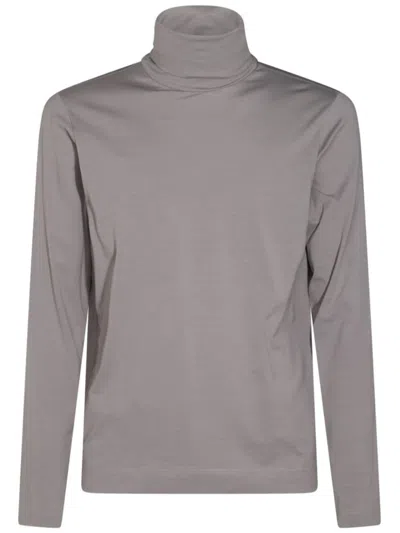 CRUCIANI ROLL-NECK T-SHIRT