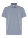 Cruciani Short-sleeve Polo Shirt In Blue