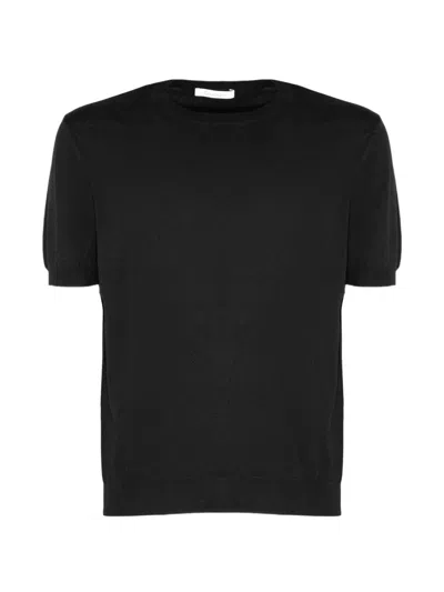 Cruciani Short-sleeve T-shirt In Black