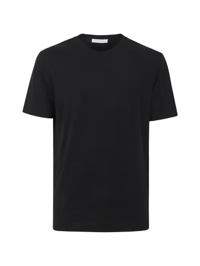 Cruciani Short-sleeve T-shirt In Black