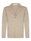 Cruciani Single-breasted Blazer In Gold