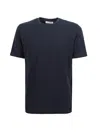 Cruciani Man T-shirt Midnight Blue Size 36 Cotton, Elastane In Non Definito