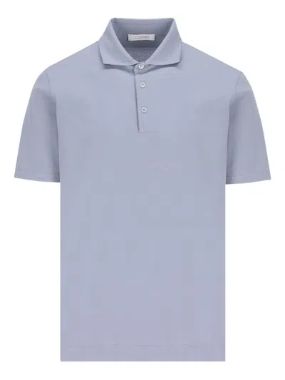 CRUCIANI THREE-BUTTON POLO SHIRT