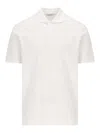 Cruciani Three-button Polo Shirt In White