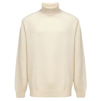 Cruciani White Cashmere Clothing In Neutral