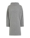 Cruciani Woman Mini Dress Grey Size 8 Wool, Cashmere