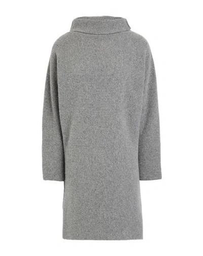 Cruciani Woman Mini Dress Grey Size 8 Wool, Cashmere