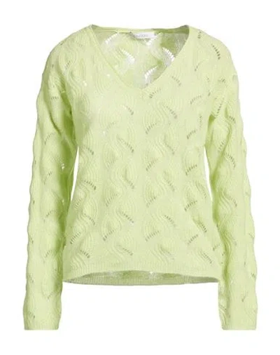 Cruciani Woman Sweater Light Green Size 4 Cashmere In Orange