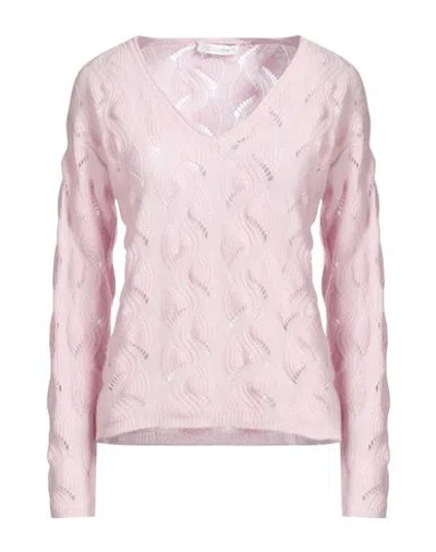 Cruciani Woman Sweater Light Pink Size 8 Cashmere In Neutral