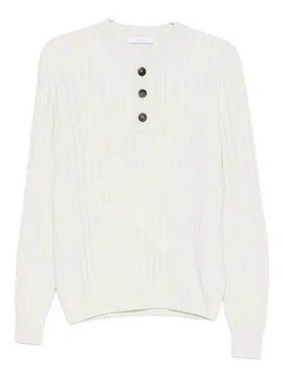 Cruciani Wool Blend Sweater In Neutral