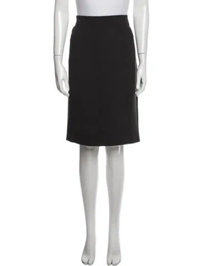 Pre-owned Cruise By Maxmara Knee-length Skirt In Gray