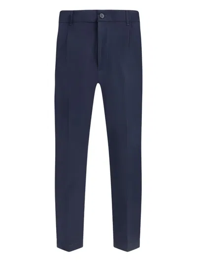 Cruna Anversa Button-fly Trousers In Blue