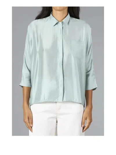 Cruna Aqua Green Shirt In Blue