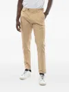 Cruna Belt-loop Trousers In Brown