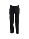 Cruna Belt-loop Trousers In Black