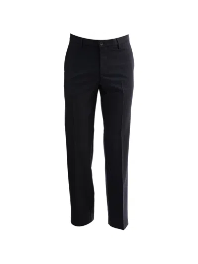 Cruna Belt-loop Trousers In Black