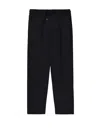 Cruna Black Trousers In Stretch Virgin Wool
