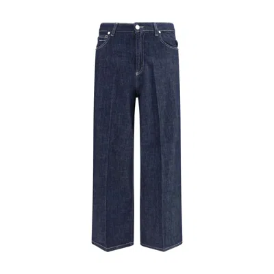 Cruna Blue Cotton Jeans Denim