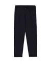 Cruna Black Trousers In Stretch Virgin Wool