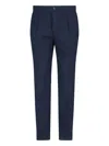 Cruna Brera" Slim Pants - Navy