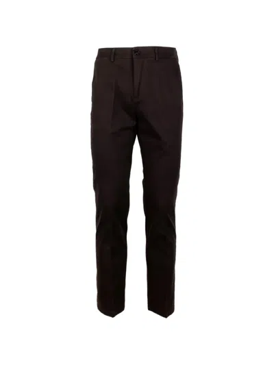 Cruna Brera Slim-fit Trousers In Brown