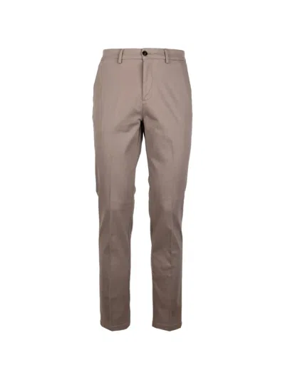Cruna Brera Slim-fit Trousers In Gray