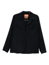 Cruna Bruges Overshirt In Black