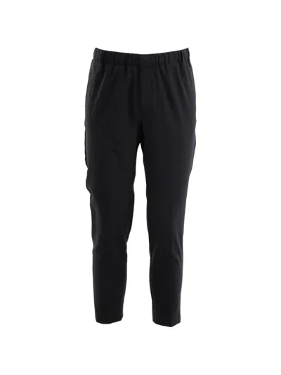 Cruna Burano Elastic-waist Trousers In Black