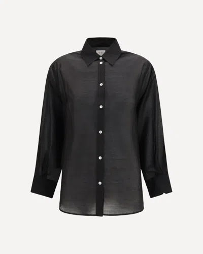 Cruna Buttoned Shirt In Black