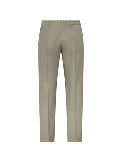 Cruna Button-fastening Trousers In Gray