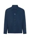 Cruna Cardiff Button-up Jacket In Blue