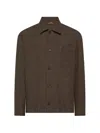 Cruna Cardiff Button-up Jacket In Brown