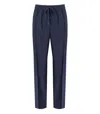 Cruna Cecile Blue Trousers In Blue