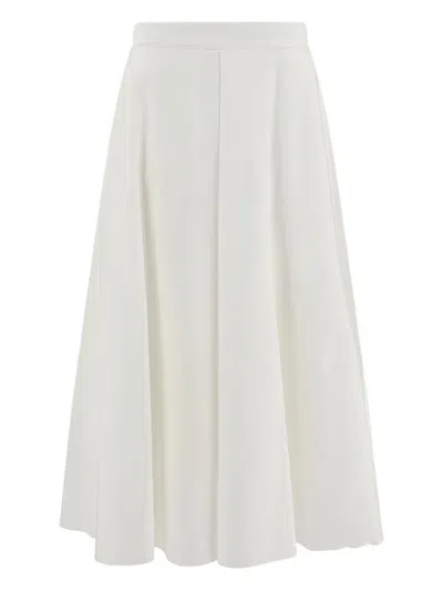 CRUNA CHERISH ELASTIC-WAISTBAND MIDI SKIRT