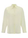 Cruna Classic-collar Button-front Shirt In Neutral