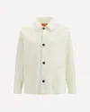 Cruna Corduroy Chore Jacket In White