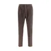 Cruna Mitte Corduroy Trousers In Brown