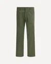 Cruna Cork Patch-pockets Trousers In Green