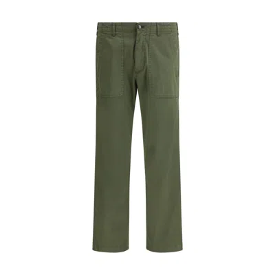 Cruna Cork Pants In Green