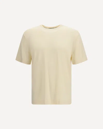 Cruna Cotton Knitted T-shirt In Neutral
