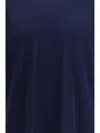 Cruna Cotton Knitted T-shirt In Blue