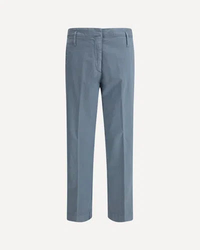 Cruna Cotton Pants In Blue