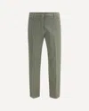 Cruna Daizy Flat-front Barrel Trousers In Green
