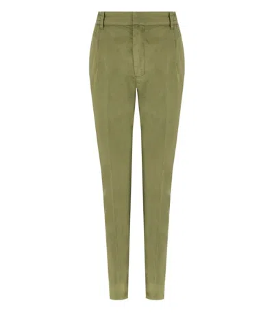 Cruna Deva Sage Green Trousers In Grün