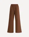 Cruna Elasticated Pants In Burgundy