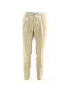 Cruna Elasticated Trousers In Neutral